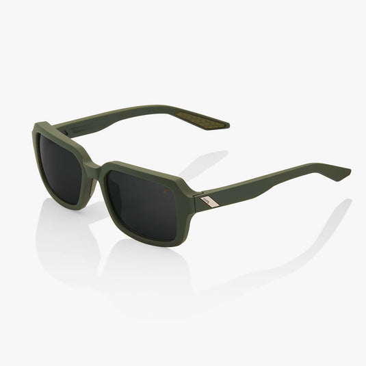 100% Rideley Sunglasses (One Size Fits Most, Soft Tact Army Green)