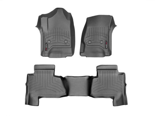 Weathertech 44607-1-8 WT FloorLiner - Front - Blk