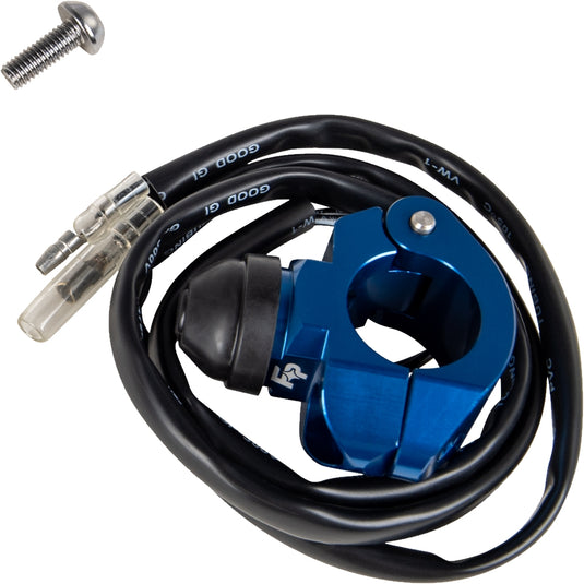 Fire Power KS-02 BLUE Single Bolt Clamp Kill Switch - Blue
