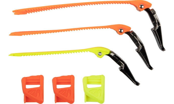 Thor Strap Kit for Radial Boots - Flo Orange/Yellow