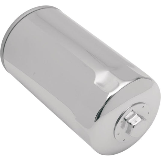 Drag Specialties 0712-0007 Chrome Magnetic Ring Oil Filter with Nut