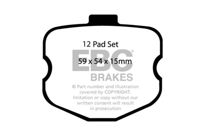Load image into Gallery viewer, Ebc DP31771C EBC Redstuff Brake Pad Sets
