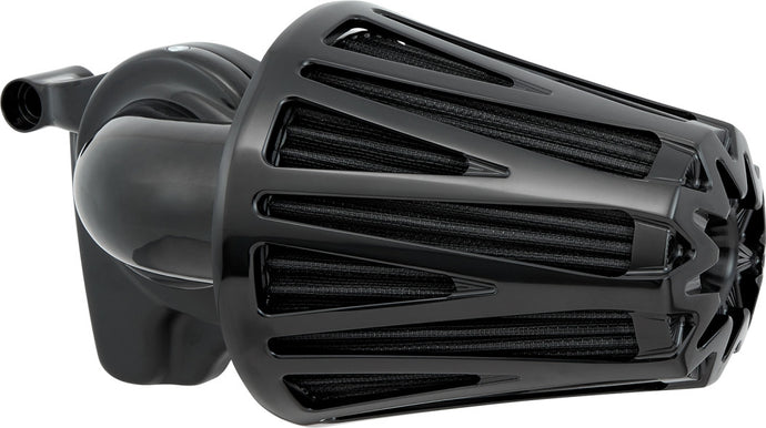 Arlen Ness 600-085 Monster Sucker Air Cleaner Kit with Cover - CrossFire/Black