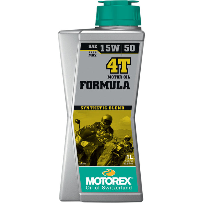 Motorex 308274 Formula 4T Oil - 15W50 - 1L