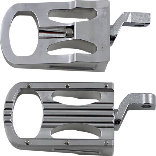 Biltwell Inc. 7006-303-02 Punisher Passenger Footpegs - Polished XL