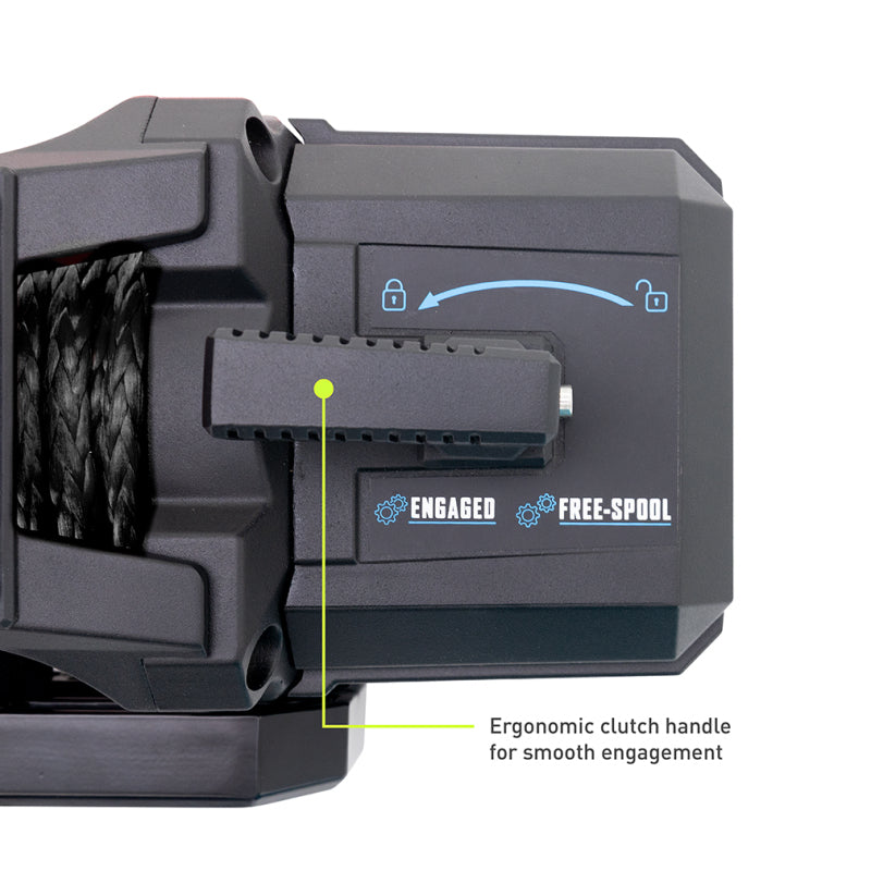 Load image into Gallery viewer, Borne Off-Road BNWN-12-SBK BRN 12K Winch
