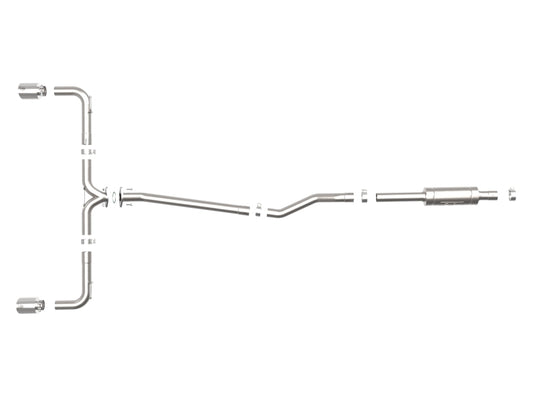 Afe 49-37015-P AFE Exhaust Cat Back