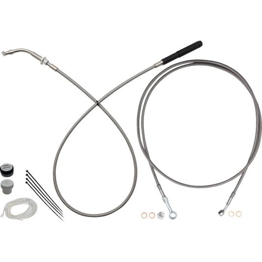 Fat Baggers, Inc. 249914 EZ Install Upper Clutch Cable Kit - 14in. - Stainless