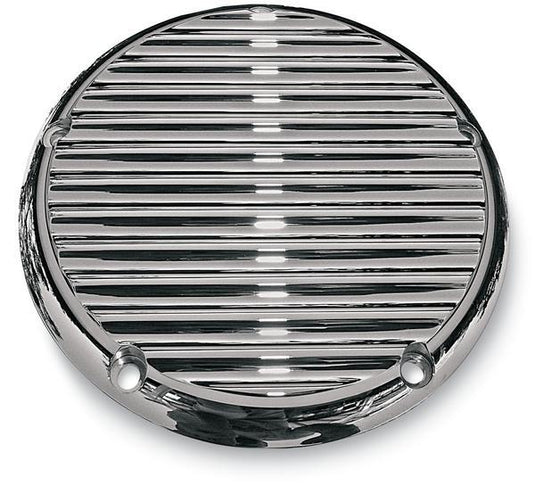 Joker Machine 06-99FN Billet Derby Cover - Finned Chrome
