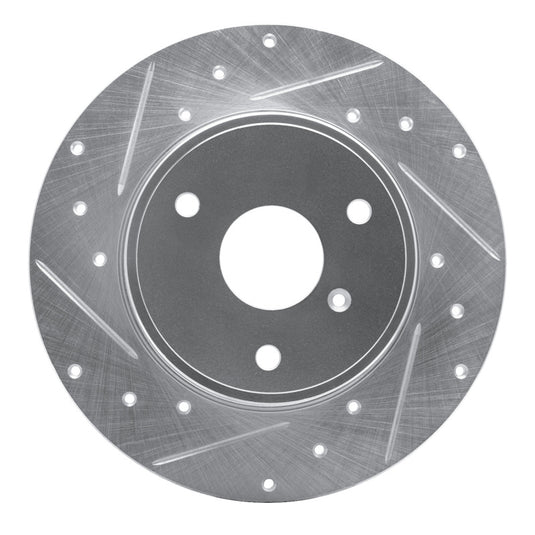 R1 Concepts 631-63090L RNC Brake Rotor - Drill & Slot