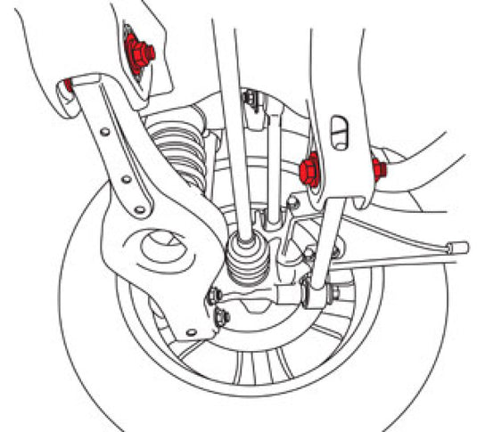 Spc Performance 84100 SPC Camber Bolt Kit