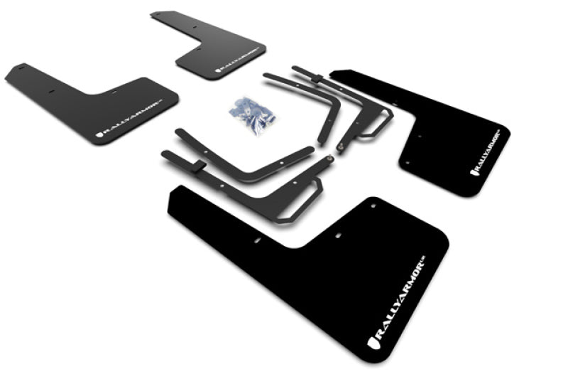 Load image into Gallery viewer, Rally Armor MF53-UR-BLK/WH RAL UR Blk Flap/Wht Logo
