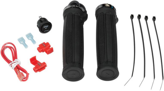 Moose Utility 215208 ATV Clamp-On High/Low Heated Grips