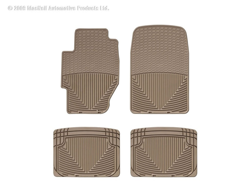Load image into Gallery viewer, Weathertech W34TN-W20TN WT Rubber Mats - Rear - Tan
