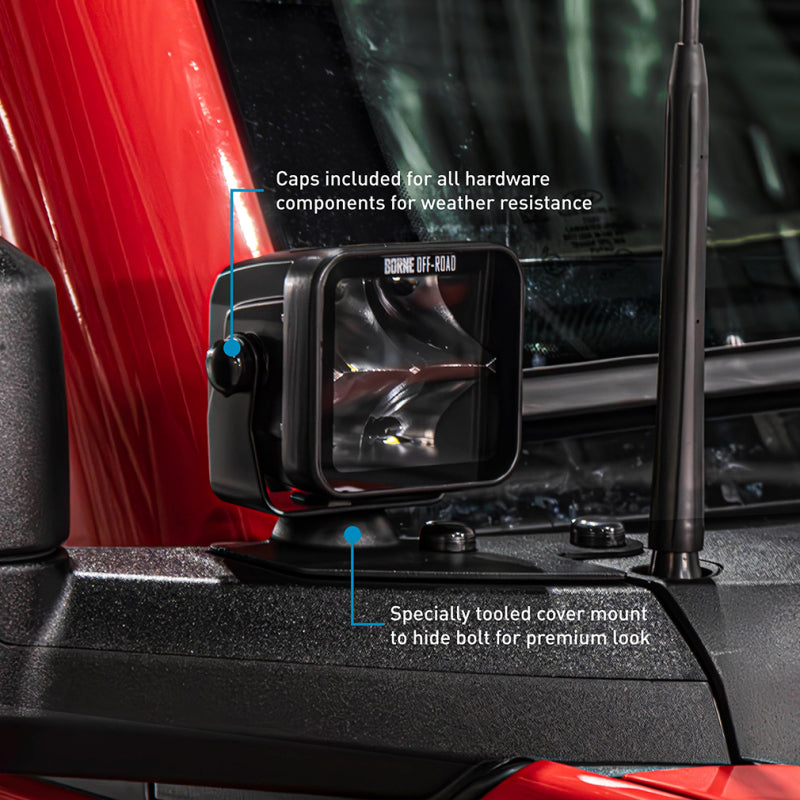 Load image into Gallery viewer, Borne Off-Road BNLT-BR-21-DT2F BRN Light Pods
