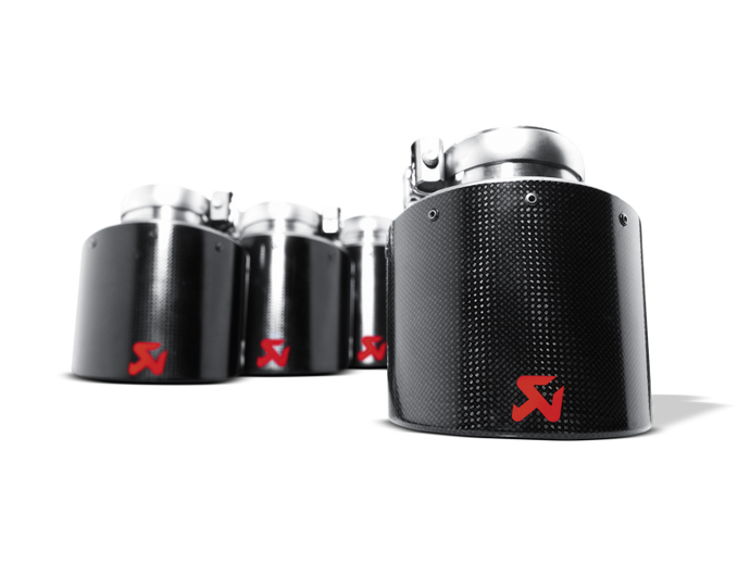 Akrapovic TP-NIR35C AKR Tail Pipe Set - Carbon