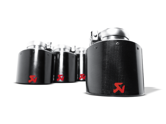 Akrapovic TP-NIR35C AKR Tail Pipe Set - Carbon