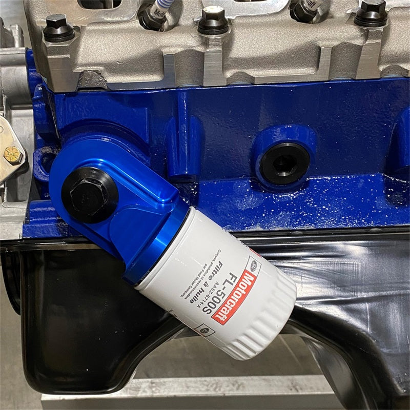 Load image into Gallery viewer, Ford Racing M-6880-B50 FR Oil Filter Adapters
