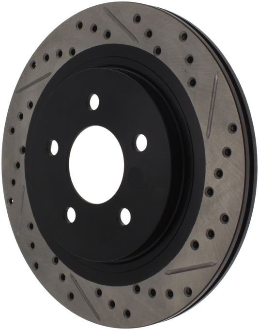 Stoptech 127.61087L ST Slot & Drill Brake Rotors