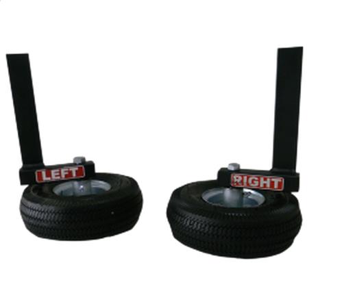 Eazymove ODW-1002 10in. Pneumatic Tire Wheel Kit for Snowmobile Cart