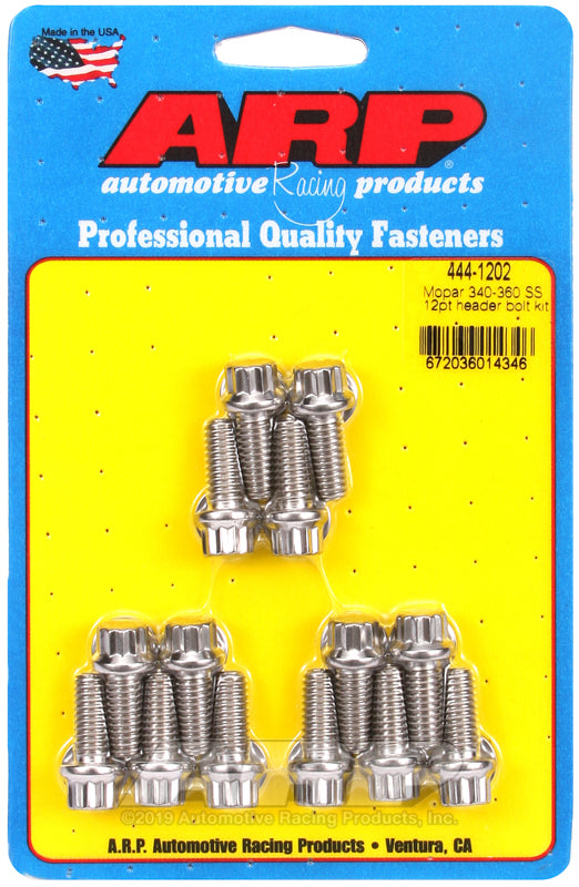 Arp 444-1202 ARP Header Bolt Kits