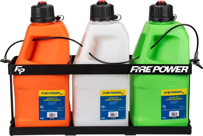 Fire Power 300-10293 LC 5gal. 3 Jug Rack - 10in.x31.5in