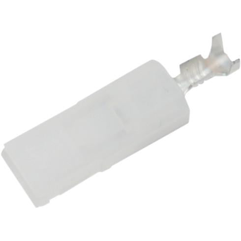 Namz NHD-72294-94 OEM Type Connectors - AMP .187in. Female White Socket Housing with Terminal (20pk)
