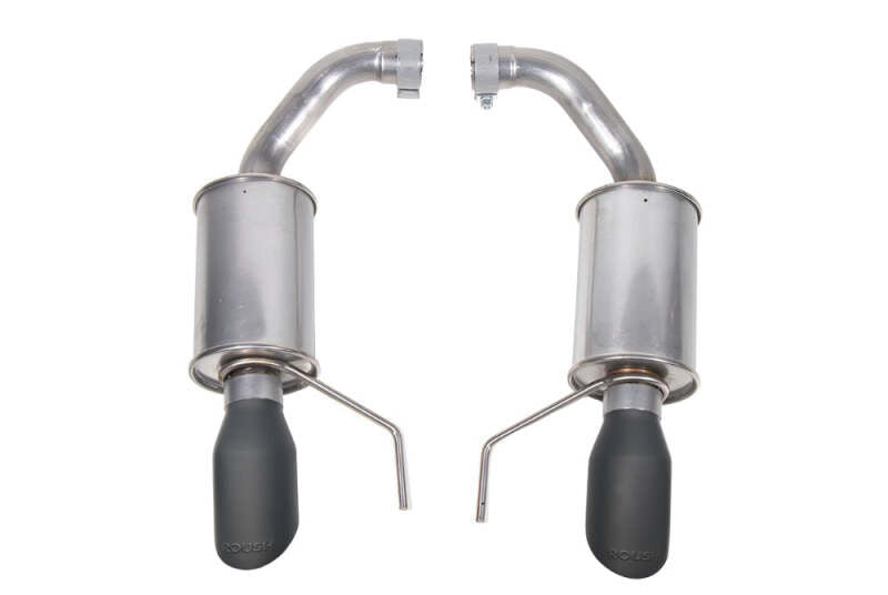 Load image into Gallery viewer, Roush 422333-BLK RSH Axle Back Exhausts
