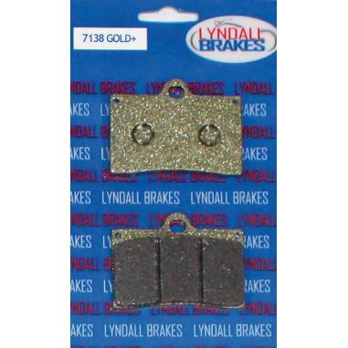 Lyndall Racing Brakes 7138-GPLUS Gold+ Brake Pads