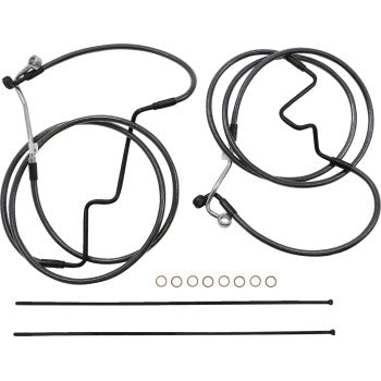 Magnum 487993 Black Pearl Handlebar Installation Kit for 18in-20in. Ape