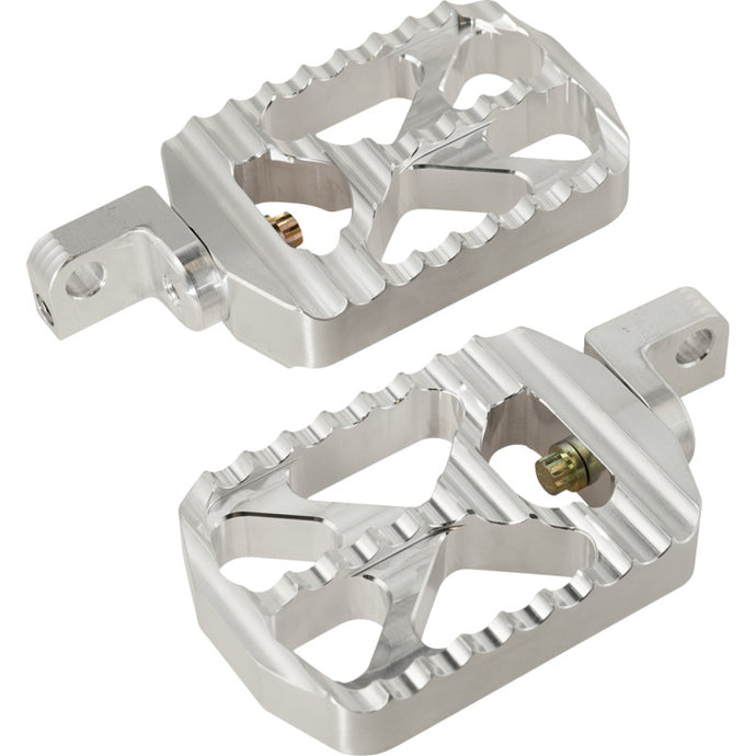 Joker Machine 08-646-3 Bear Claw Footpeg - Raw Aluminum