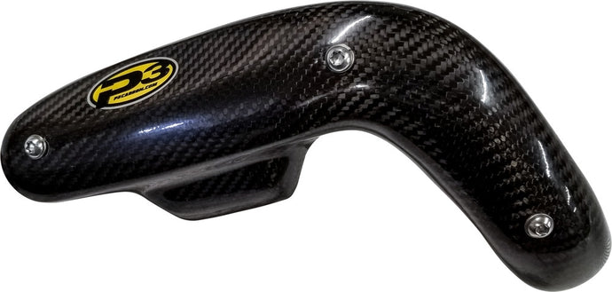 P3 206074 Header Heat Shield - Carbon Fiber