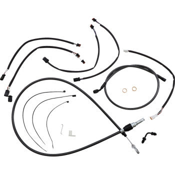 Magnum 4871161 Black Pearl Handlebar Installation Kit for 12in-14in. Ape