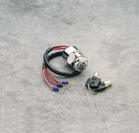 Drag Specialties DS-272112 Custom Round Key Ignition Switch