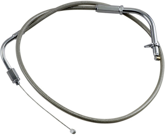 Motion Pro 65-0284 Armor Coat Stainless Steel Pull Throttle Cable