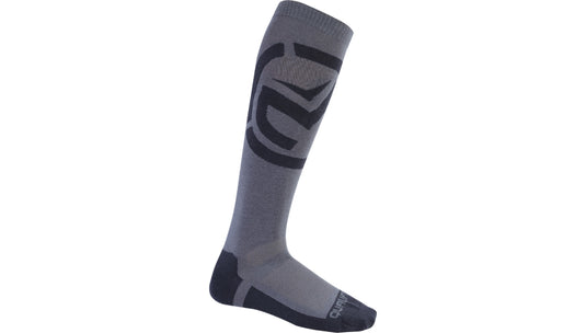 Moose Offroad Qualifier Socks (Sm-Md, Black/Gray)