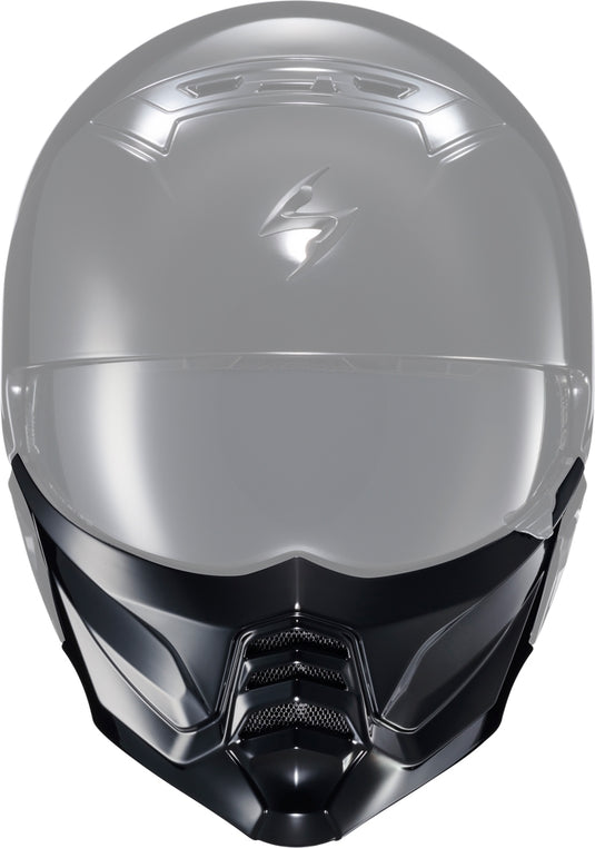 Scorpion Face Mask for Covert 2 Helmets -  Gloss Black - XS-Lg