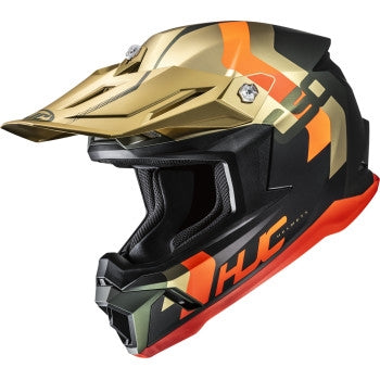 Load image into Gallery viewer, Hjc C50 Primal Helmet (X-Small, Semi-Flat Hi-Viz Bright Orange (MC-6HSF))
