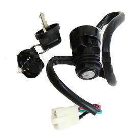 Outside Distributing 07-0508 Ignition Key Switch - Sealed 5 Wire - 3 Position - Female