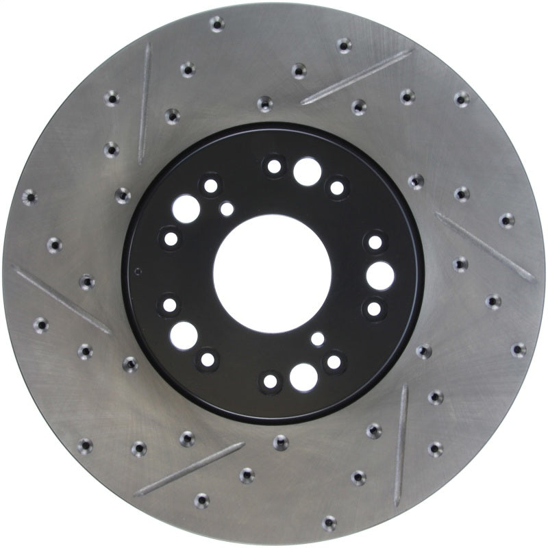 Load image into Gallery viewer, Stoptech 127.44083R ST Slot &amp; Drill Brake Rotors
