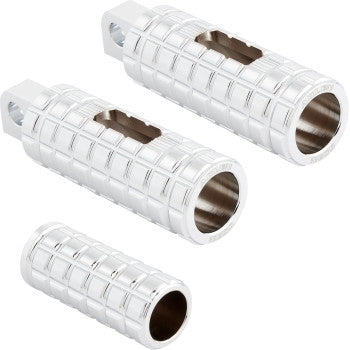 Arlen Ness 400-031 Cush Footpegs - Chrome