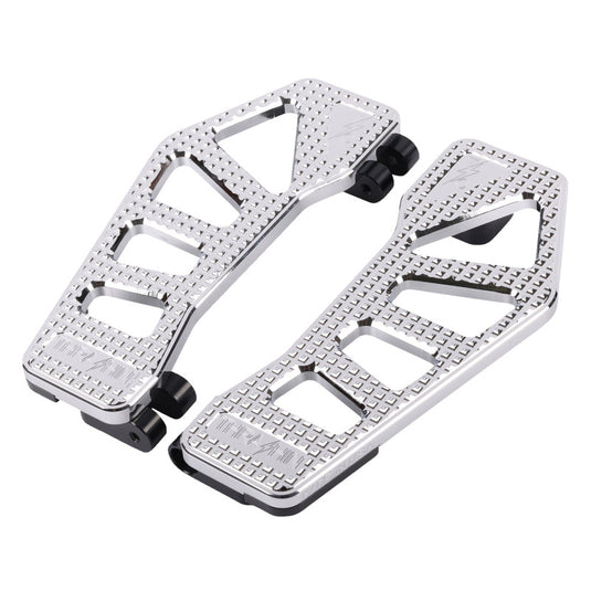 Thrashin Supply Company TSC-2211-3 Apex Driver Floorboards - Chrome