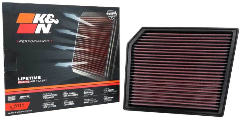 Load image into Gallery viewer, K&amp;N Engineering 33-5111 KN Direct Fit Air Filter
