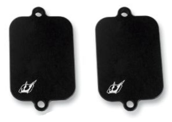 Driven Racing DSBLOCK-16 Engine Block Off Plates - Black