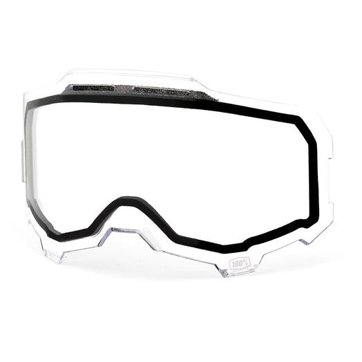 100% Replacement Injected Dual Pane Vented for Armega Goggles - Clear Lens