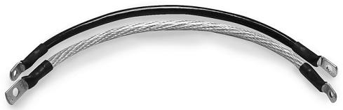 All Balls 78-115-1 Battery Cable - 15in. - Black