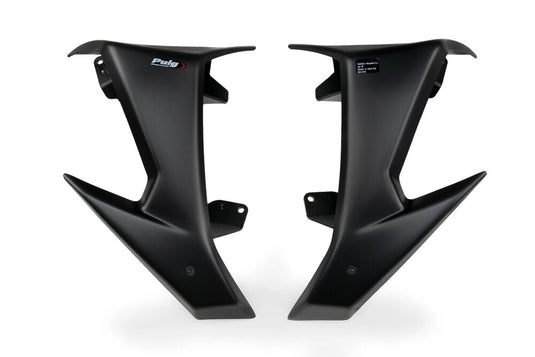 Puig 21783J Downforce Side Spoiler - Matte Black