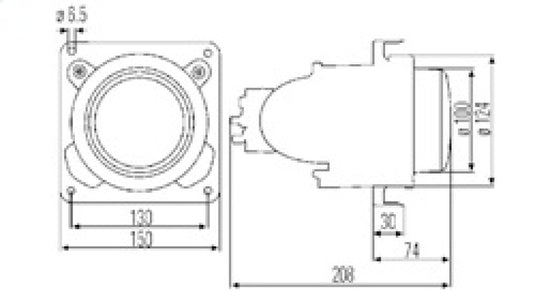 Hella 007834087 HELLA Vision Plus Head Lamp