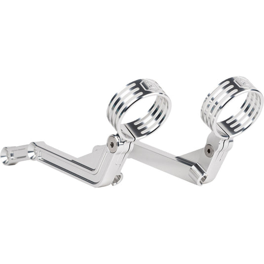 Legends 1313-0246 REVO ARC Billet Remote Reservoir Mount - Clear