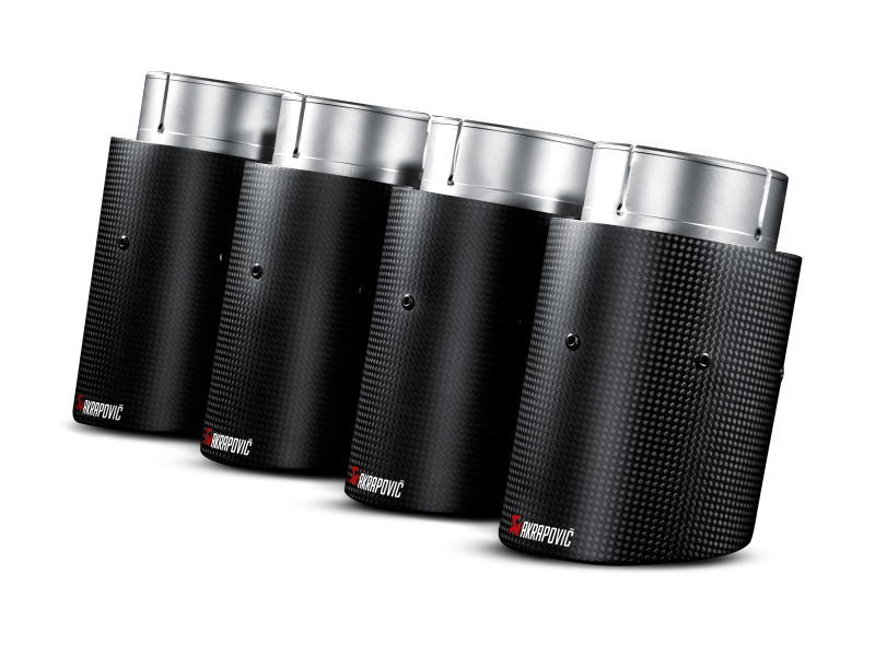 Load image into Gallery viewer, Akrapovic TP-CT/10 AKR Tail Pipe Set - Carbon
